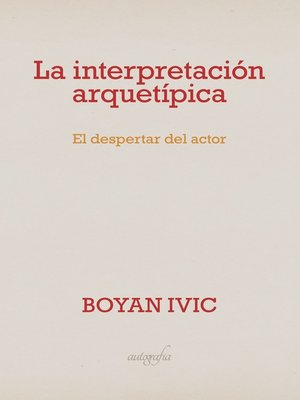 cover image of La interpretación arquetípica